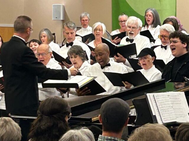 When Thunder Comes Concert -Asheville Senior Chorus & UNC Asheville University Chorale perform together.