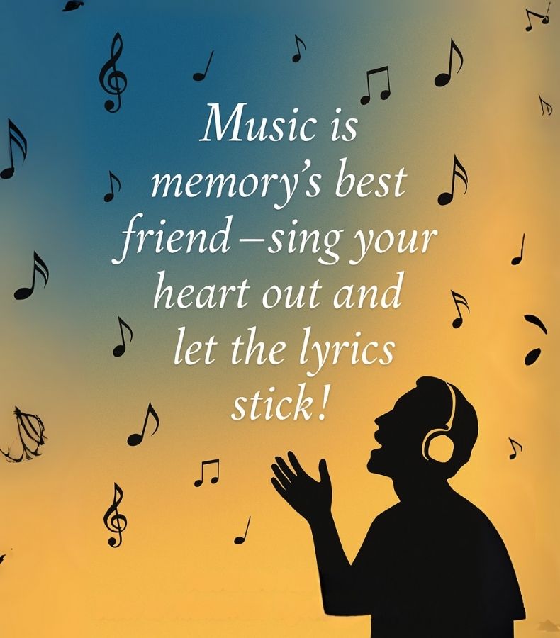 Memorizing Lyrics at Any Age can help in singing your heart out and let the lyrics stick!